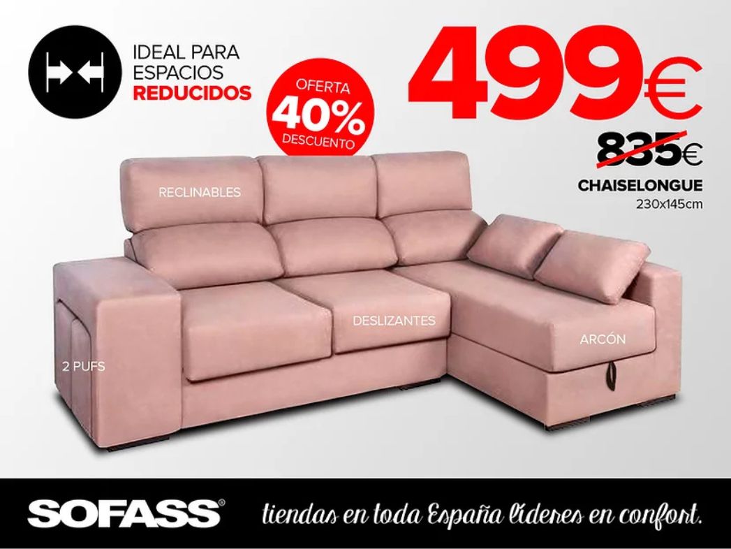 ofertas sofas en Cádi